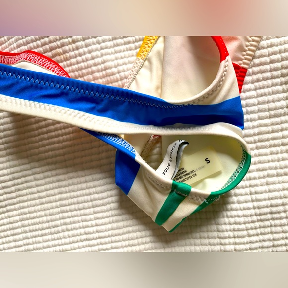 Solid & Striped set Top S Bottom M - Picture 3 of 6